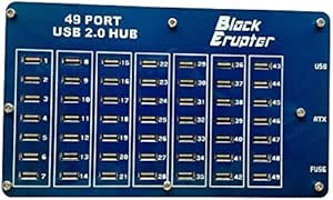 Block Erupter 49 Port USB 2.0 Hub 110/220 V ATX