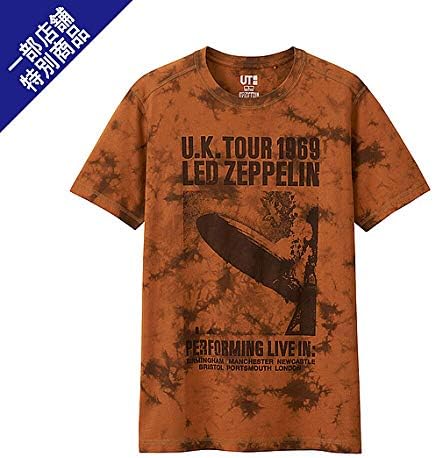 Amazon Utユニクロ Ut コラボｔシャツレッドツェッペリン ジミーペイジ ロバートプラント Tシャツ カットソー 通販