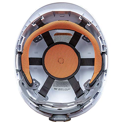 Klein Tools Clmbrspn Safety Helmet Suspension, Replacement Part For Klein Tools Safety Helmets With Ratchet Knob And Pivot Adjustment, Black/Gray #TOP4