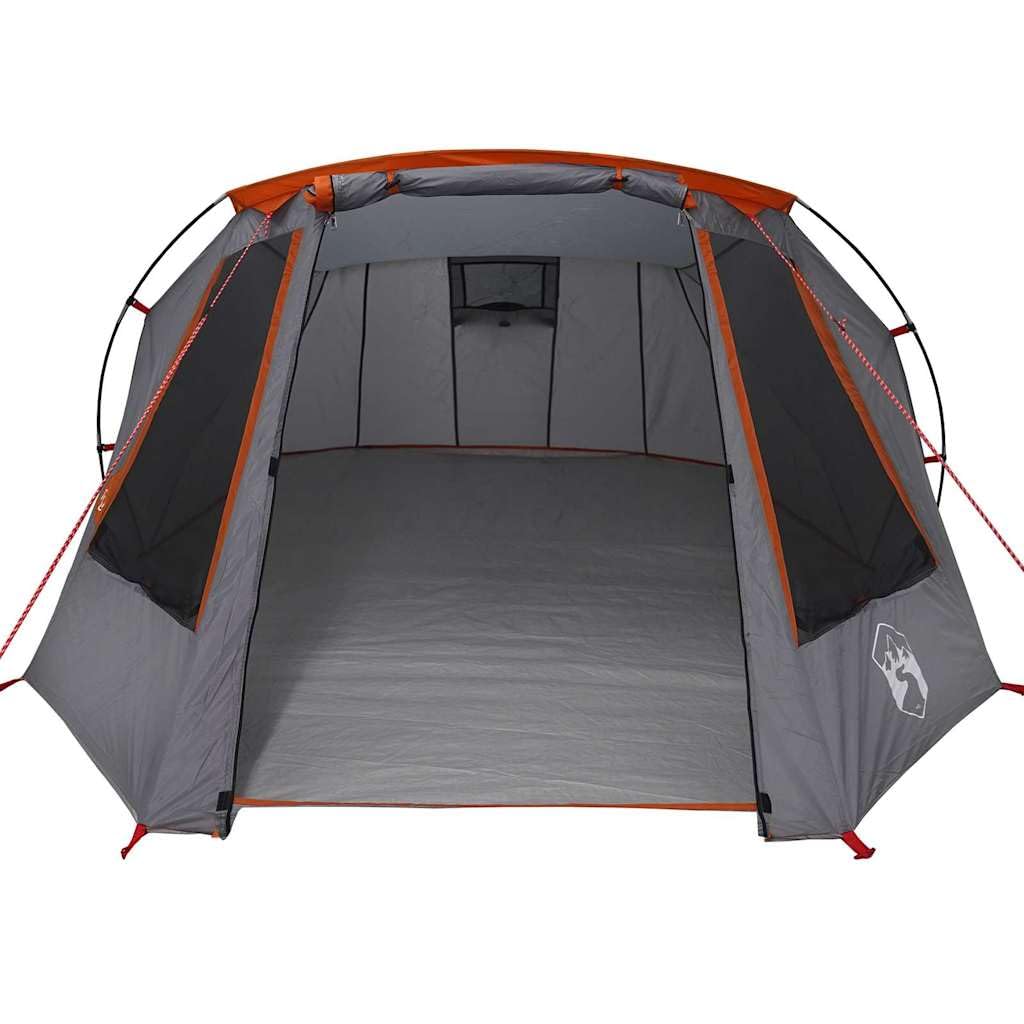 Tente Tunnel 3 Personnes Gris et Orange 328 x 228 x 115 cm,équipements Sportifs,Loisirs de Plein air,Camping et randonnée,Tentes,3.94 kg-42004052