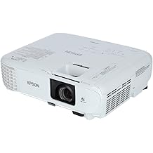 Epson EB-FH06 3LCD, Full HD 1080p, 3500 Lumens, 332 Inch Display, Up to 18 years Lamp Life, Home Cinema Projector White
