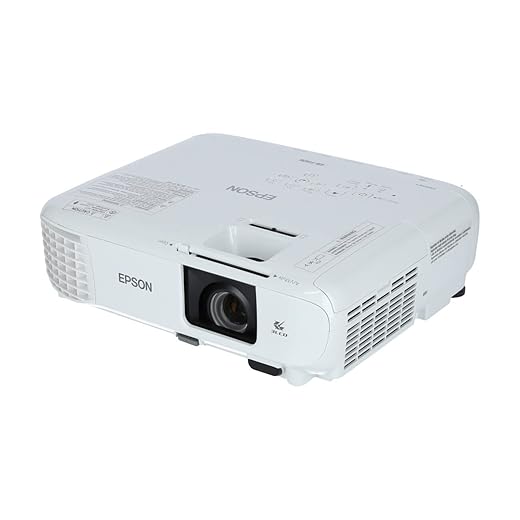 Epson EB-FH06 3LCD, Full HD 1080p, 3500 Lumens, 332 Inch Display, Up to 18 years Lamp Life, Home Cinema Projector White [Amazon Exclusive]