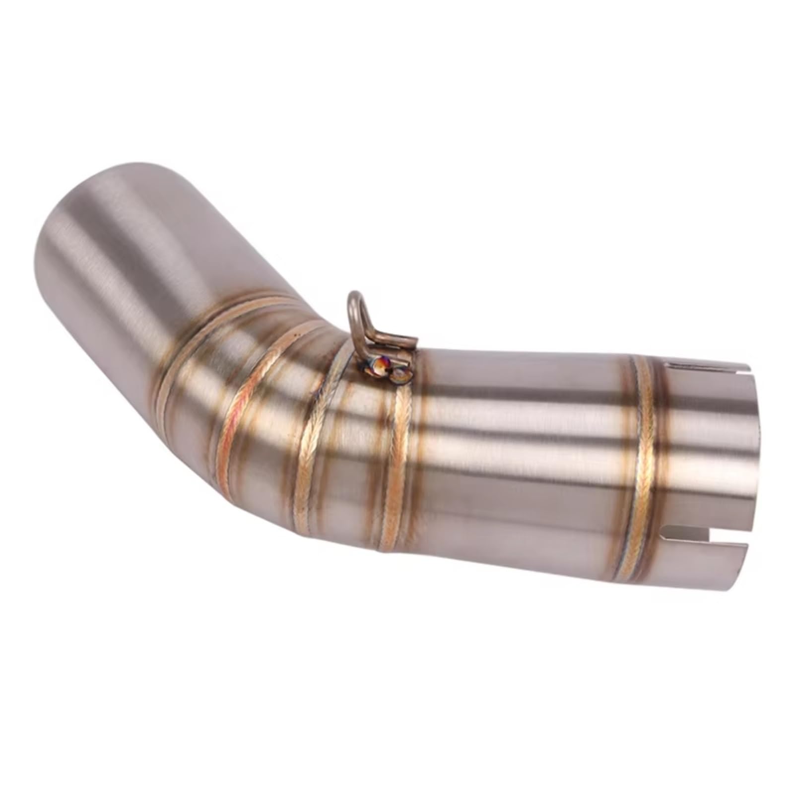 Motorrad Slip-On Auspuff Kompatibel Mit Suzuki Für V-Strom1000 Für DL1000 2014-2020 Motorrad-Auspuffschalldämpfer Für Escape Modified Middle Link Pipe 51MM