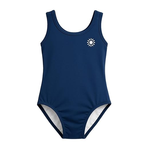 Maiô Natação Malha Uv Forrado Menina Praia Piscina Infantil