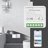 Commande vocale : connectez le module de l'interrupteur à votre assistant vocal pour un contrôle mains libres. Utilisez simplement les commandes vocales pour allumer/éteindre l'interrupteur, créant une expérience domotique plus pratique et efficace.