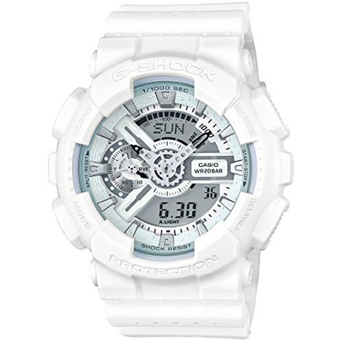 Casio G-Shock GA-110LP - Military Perf Band - White / One Size