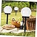 ORFOFE Solar Lawn Light Bulbs Pack of 6 Waterproof Outdoor Garden Lights Solar Lamp for Courtyard Simple Install Landscape Lighting Tools