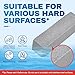 Vacplus Toilet Brush - Toilet Bowl Cleaners with Extra Long Handle, 100% Pumice Stone for Toilet Cleaning, Remove Limescale, Rust, Cleaning Supplies for Toilet, Pool, Bathroom, Sink, 2 Pack