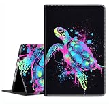 Case for Galaxy Tab A7 10.4 Inch 2022/2020 (SM-T509 T500 T503 T505 T507) - Slim Fit Standing Cover with Auto Sleep/Wake for Samsung Galaxy Tab A7 10.4 Inch,Watercolor Sea Turtle
