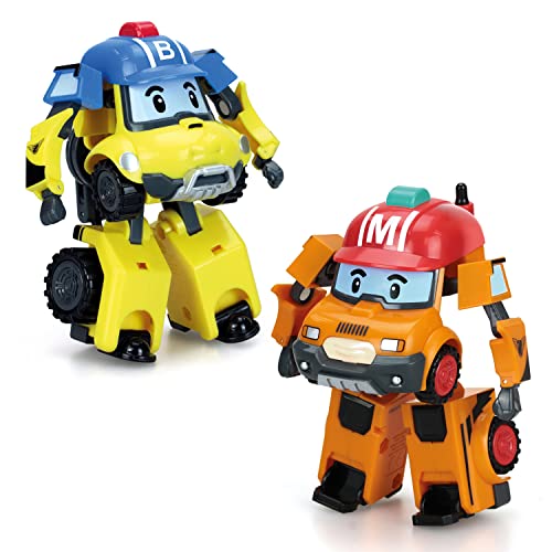 Robocar Poli Bucky Transforming Robot, 4" Transformable Action Toy Figure Mountain Rescue Car Vehicles For Kids #TOP6