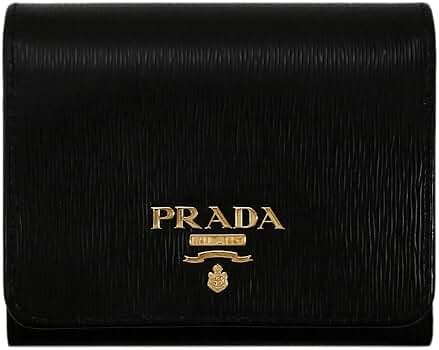 Amazon.co.jp: プラダ 財布 1MH176 PRADA 三つ折り 小銭入れ付き GL