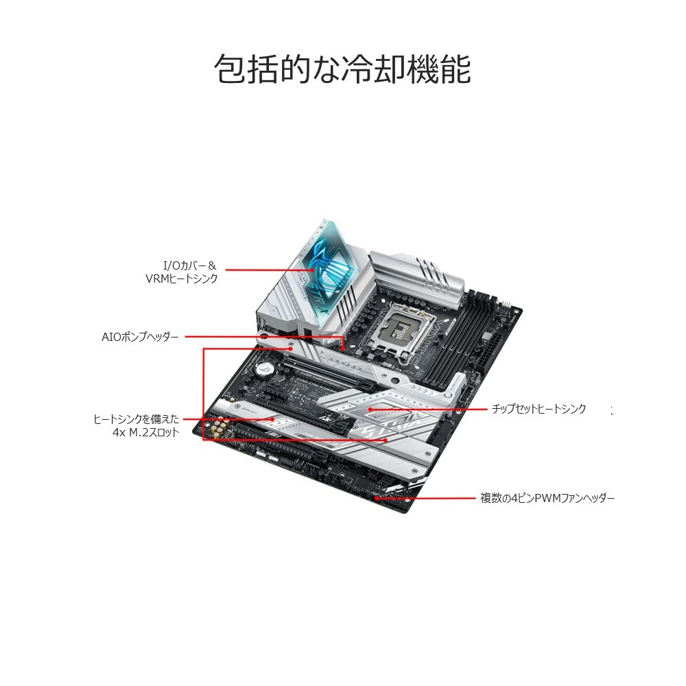 Amazon | ASUS INTEL 第13.12世代 CPU 対応 ATX マザーボード Z790 