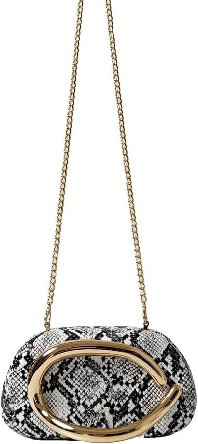 Acrylic Clutch Purse for Women Classic Round Acrylic Evening Handbag Vintage Metal Handlebars Bag for Wedding Party Prom - Image 5