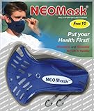 Neoprene Carbon Mask - Multi-Purpose Dust Mask with 2 Carbon Filters and 10 External Filters
