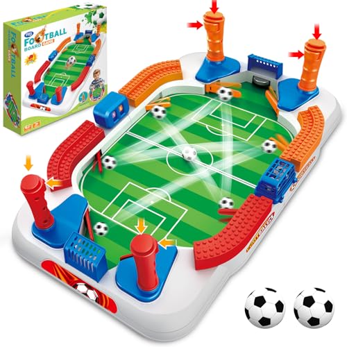 Mini Foosball Table Game for Kids Soccer Game Set Gifts Boys Toy Football Games Board for...