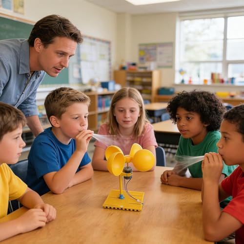 Éolienne pour la maison : le modèle éducatif idéal pour expériences de physique - 2