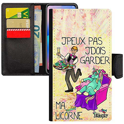Coque iPhone SE 2022 j'peux pas j'dois garder ma licorne antichoc