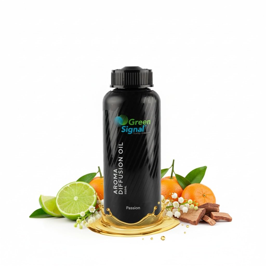 Green Signal Passion Aroma Diffuser Oil for Aromatherapy, Better Sleep, Living Room, Gym and Ofiice (500ml)