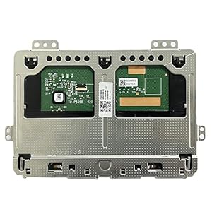 Gintai Touchpad Trackpad Clickpad (ohne Flachbandkabel) für LENOVO YOGA C740-14 C740-14IML 81TC, C740-15 C740-15IML 81TD ST60V07231 8SST60V07231 SA469A-22HC PK09000MY00 NBX0001QF00, Dunkelgrau