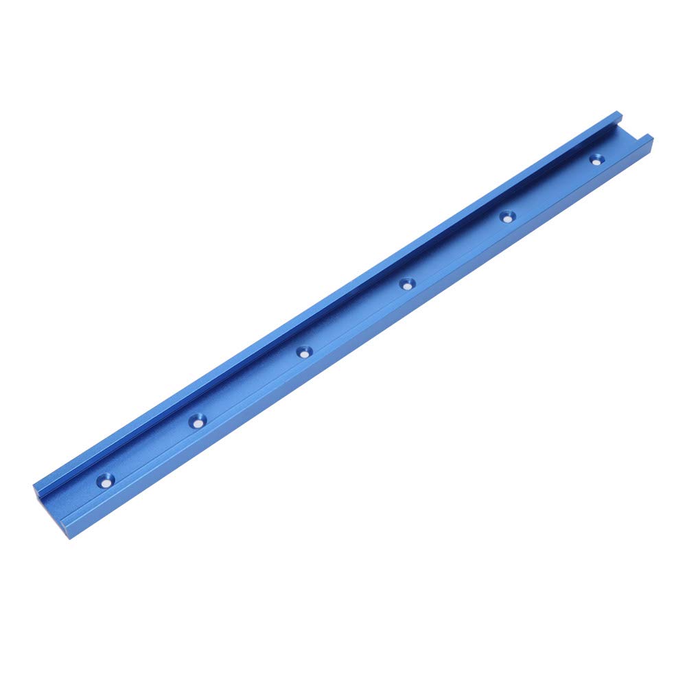 YWBL-WH Lot de 2 rails en T en aluminium 1000 mm pour le travail du bois ou la scie de table
