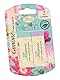 Pigna, Blister 2 NATURE FLOWERS Radiergummis, PVC-frei, rosa und violett