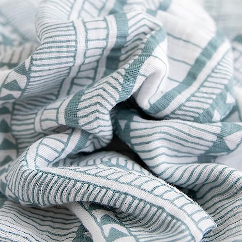 Image of Little Unicorn Muslin Swaddle Blanket for Newborns & Infants | Soft & Breathable Fabric | Set of 3 Baby Blankets for Swaddling, Nursing, Shower Gifts (Bison)