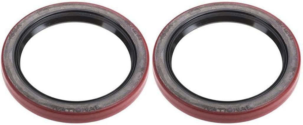 2X Front Wheel Seal Inner Automotive Replacement Wheel Seals for Plymouth Trailduster 1980-1981 for AM General FJ8 1973-1974 for Chevrolet Blazer 1987-1991 for Chevy Blazer 1987-1991