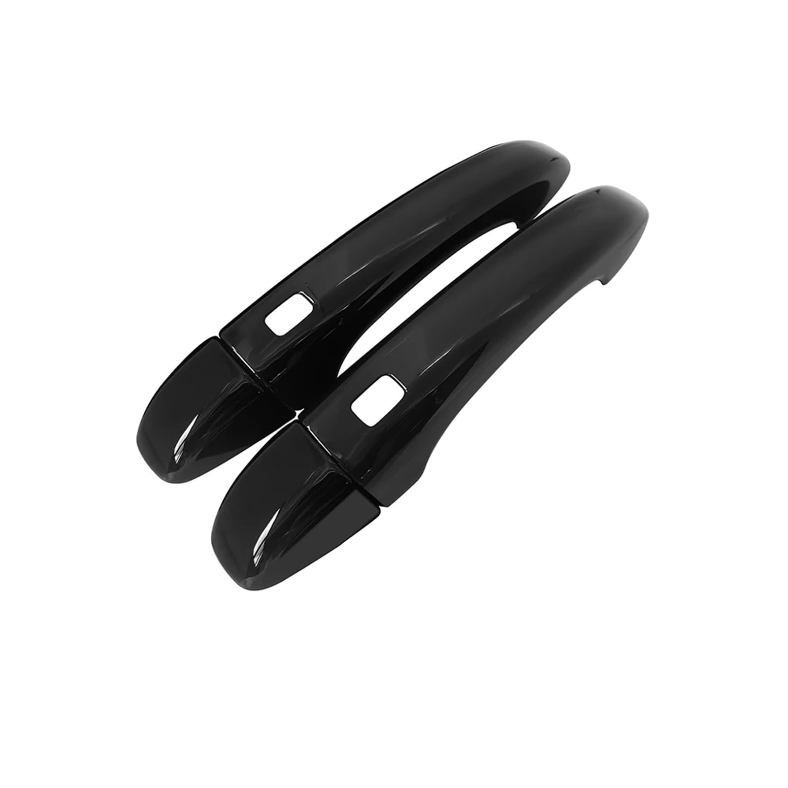 Zhauyorv Black Door Handle Covers Compatible With Mitsubishi Asx, 2019-2024