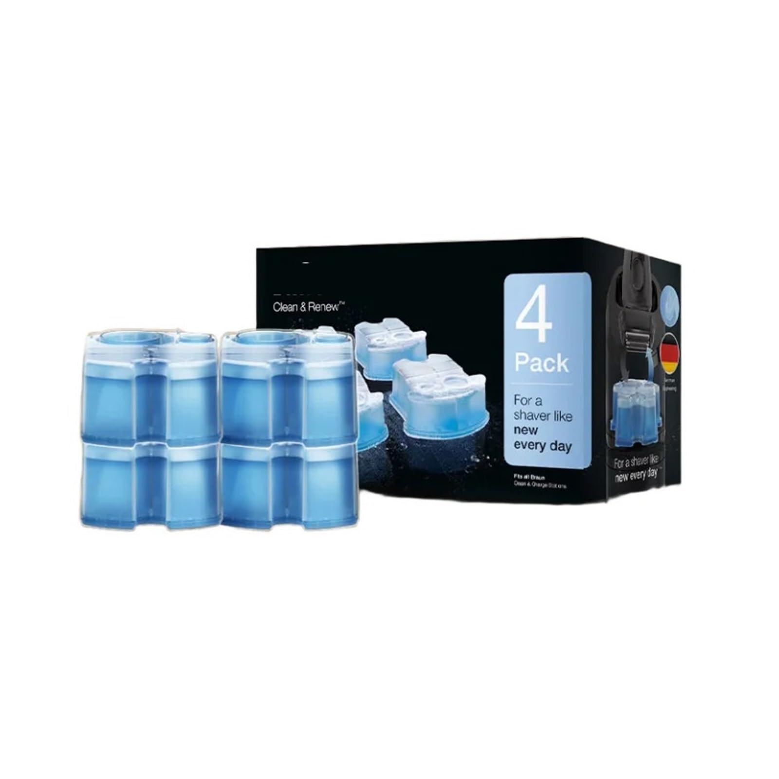 Solution de nettoyage pour rasoir contre les irritations et l'encrassement des lames