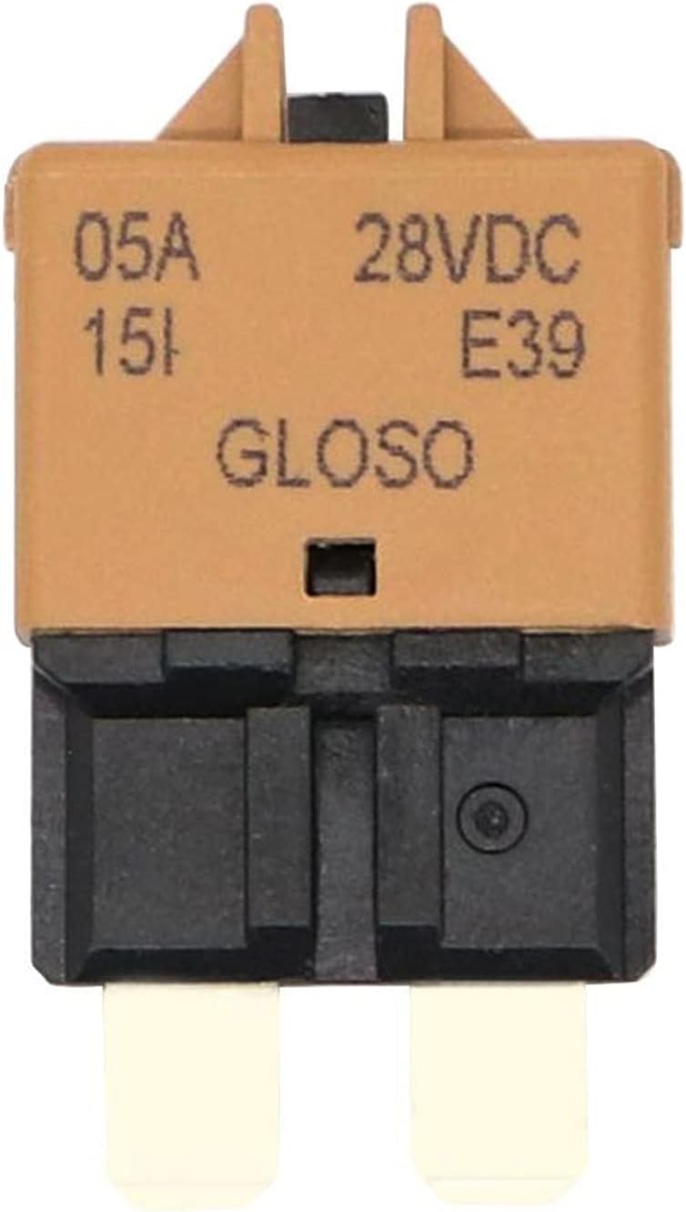 最大51 オフ ヒューズ 回路ブレーカーブレードヒューズdc28v 5a 7 5a 10a a Color 30aマニュアルリセットヒューズアダプタ Brown 25a