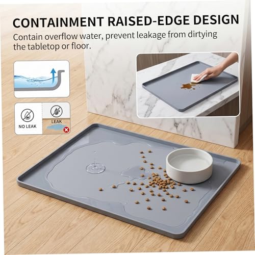 Evita goteras con la bandeja de silicona antifugas para mini refrigerador y armarios 4