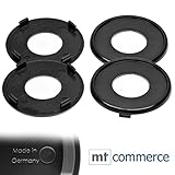 HOCHWERTIGES MATERIAL: Die Nabenkappen sind aus hochwertigem ABS Kunststoff