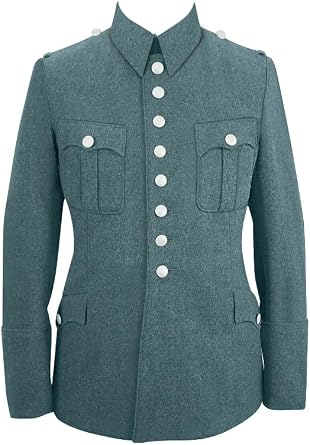 militaryharbor WW2 WWII German Police M27 Officer Wool Service Waffenrock Tunic
