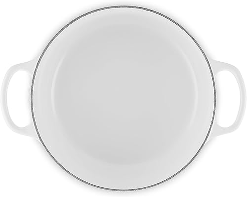 Miniatura 173 de Le Creuset 9 Qt. Signature Horno holandés redondo con pomo de acero inoxidable grabado Artichaut