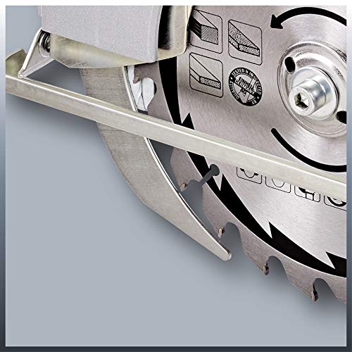 Einhell Handkreissäge TC-CS 1400 (1400 W, max. 66 mm, Sägeblatt Ø 190, 24 Zähne, Softstart, Parallelanschlag) – Bild 7