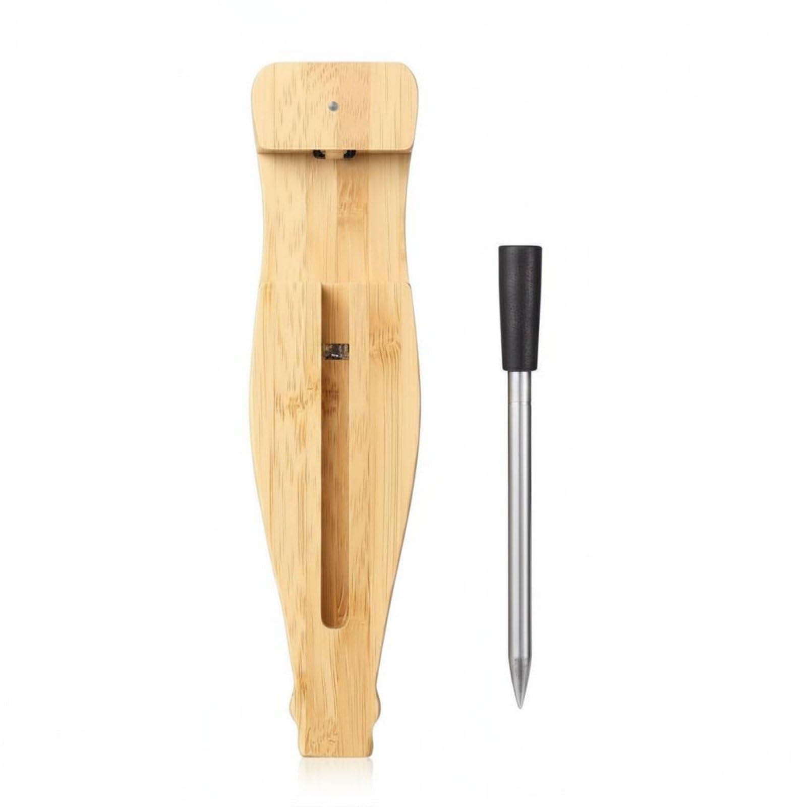 Termometro da Cucina Termometro Barbecue Sonda Alimenti Termometro Termometro Digitale Gestione Cottura Tramite App, Sonda Corta, Modello Normale Bottiglia Di Vino Con Magnete