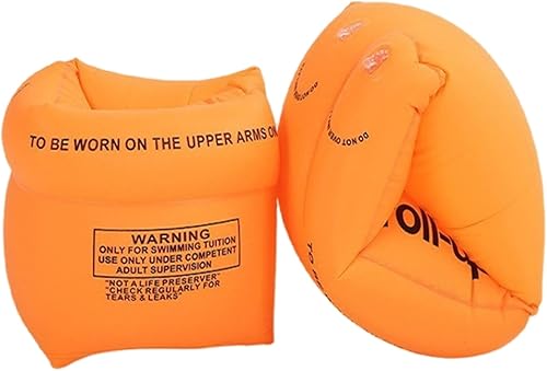 Paquete de 2-4-6 flotadores de brazo para niños y adultos, flotadores de piscina, anillos de natación inflables de PVC para niños pequeños de