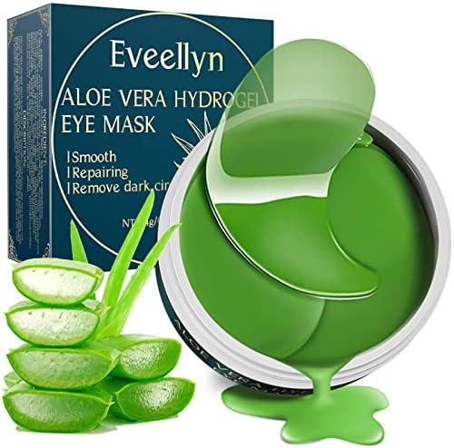 Under Eye Patches, Collagen Under Eye Masks 30 Pair, Eye Masks for Puffy Eyes, Dark Circles, Eye Bags, Improve Lines and Wrinkles Eye Care Skincare for Woman and Man