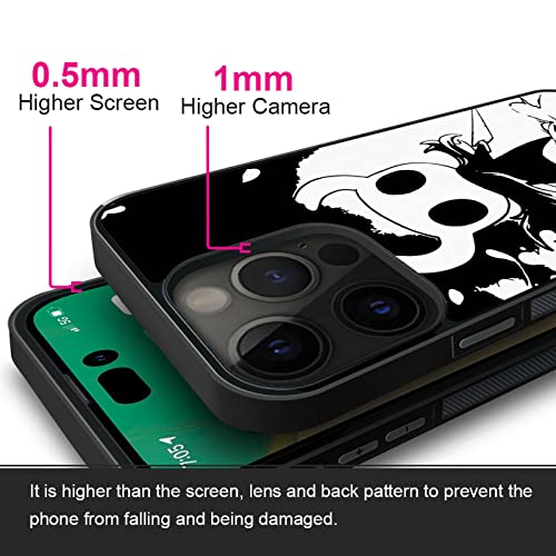 Goodsprout Compatible With Iphone 14 Case,Black And White Knight Pattern Protection Shockproof Soft Silicone Tpu Non-Slip Back For Apple Iphone 14 #TOP2