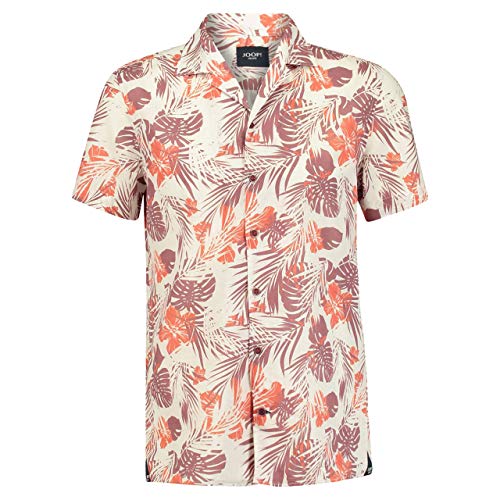 Preisvergleich Produktbild Joop! Herren Hemd Leinen Oberhemd Weiß M