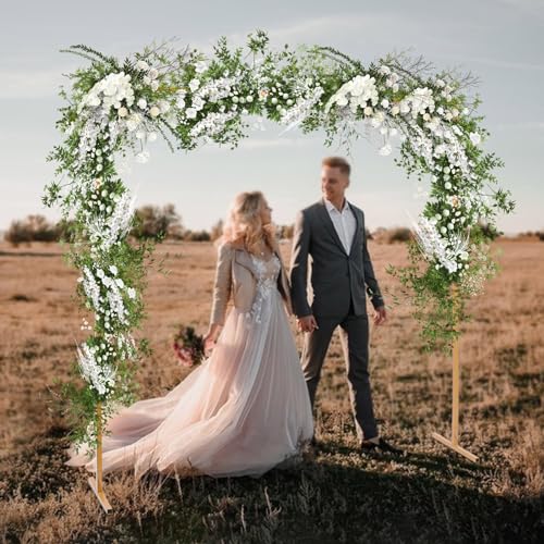 Arche mariage 2x2m cadre d'arc carré en métal réutilisable - 5