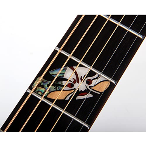 MEIeynt Guitare Acoustique en Acajou 41 Pouces Guitarra Pleine Taille avec kit de démarrage avec Sac de Transport… - Les Beatles, Paul McCartney, John Lennon, RIngo Starr, George Harrison MEIeynt Guitare Acoustique en Acajou 41 Pouces Guitarra Pleine Taille avec kit de démarrage avec Sac de Transport… – Image 7