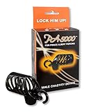 PA-5000 Male Chastity Device, Black, 1 1/8-Inch