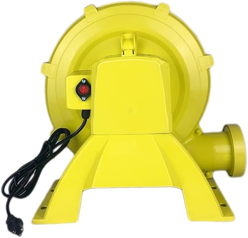 Miniatura 8 de Bomba de aire residencial 1HP para inflables, bomba de aire eléctrica compacta para casas de rebote, toboganes de agua, castillos inflables y