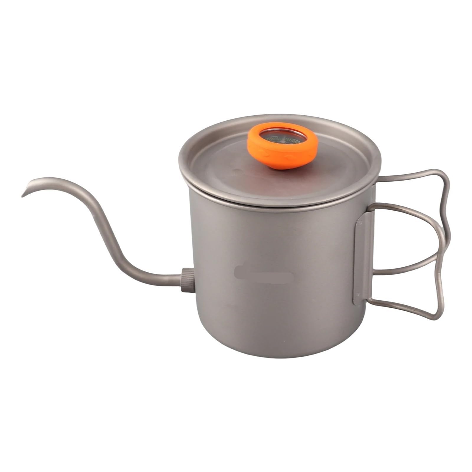 Bouilloire de camping col de cygne 400ml avec thermomètre pour le café