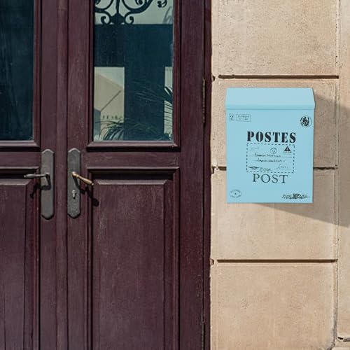 Boîte aux lettres grosse capacité contre le courrier plié