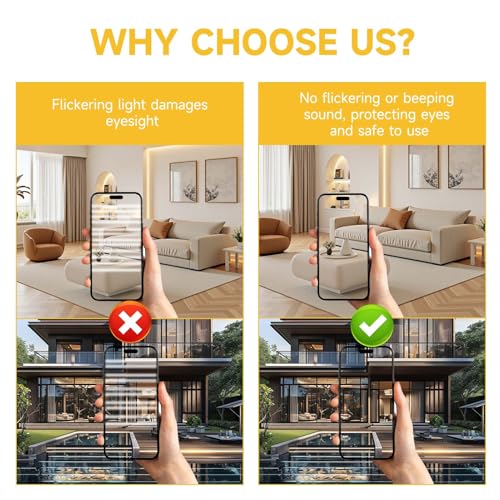 2PC R7S LED Bulb Dimmable 118mm 9W 6500k J118 Cool White Replacement Linear Light Halogen Lamp Equivalent Energy Saving Reflector Floodlight Security for Ceiling Uplighter Reading Lamp [Energy Class A - Image 3