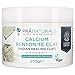 Produktbild PraNaturals Bentonite Clay Mask, natürliches, porentiefes Montmorillonit-Kalzium-Aktiv-Tonmaskenpulver, Detox-Anti-Aging- und heilende Gesichts-Schönheitsmaske (250 g-Topf)