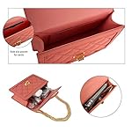SG SUGU Small Quilted Crossbody Bag, Trendy Designer Mini Shoulder Bag, Phone Wallet Purse for Women - Image 4