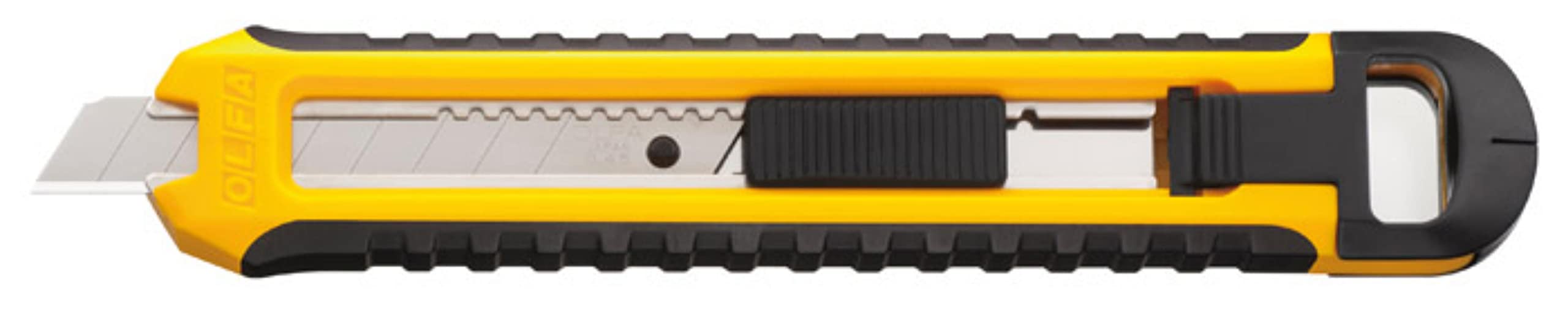 Olfa Black Cs-5 - Cúter Con Cuchilla Troceable De 12,5Mm + Sierra De Punta Afilada En Un Solo Mango